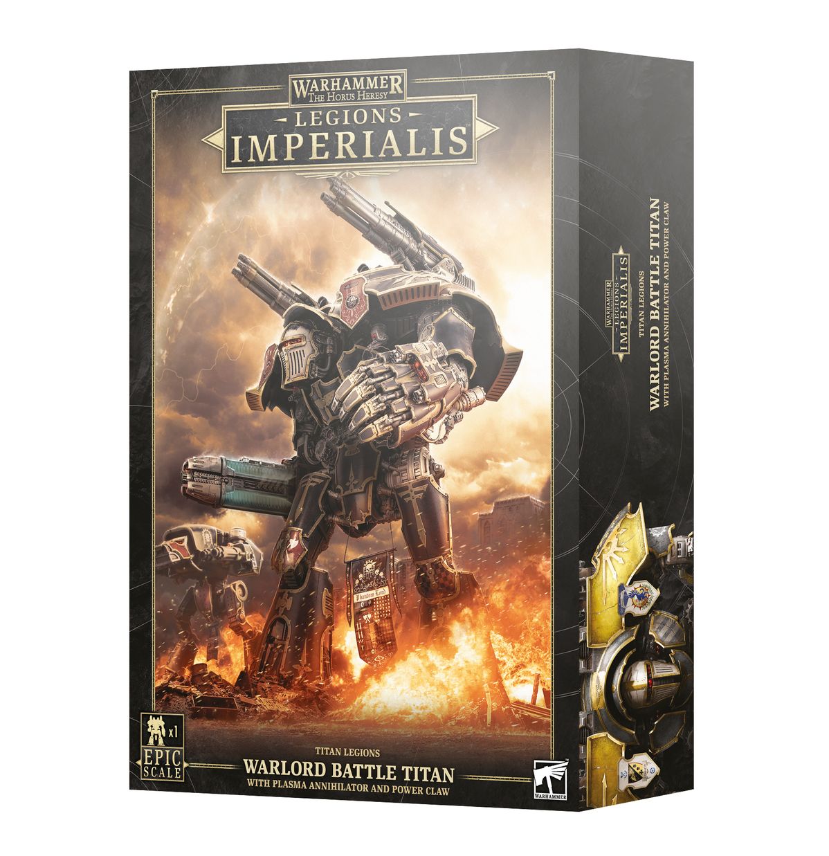 The Horus Heresy - LEGIONS IMPERIALIS: WARLORD TITAN WITH POWER CLAW AND PLASMA ANNIHILATOR