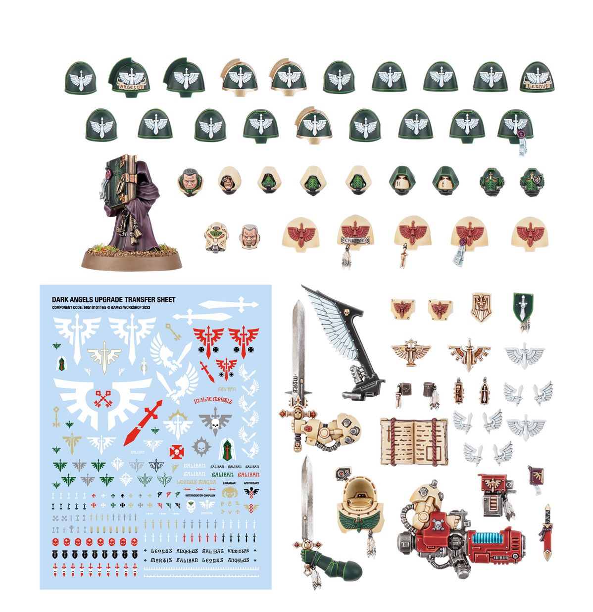 Warhammer 40K - DARK ANGELS: UPGRADES AND TRANSFERS