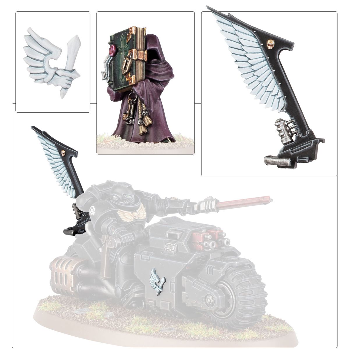 Warhammer 40K - DARK ANGELS: UPGRADES AND TRANSFERS