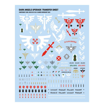 Warhammer 40K - DARK ANGELS: UPGRADES AND TRANSFERS