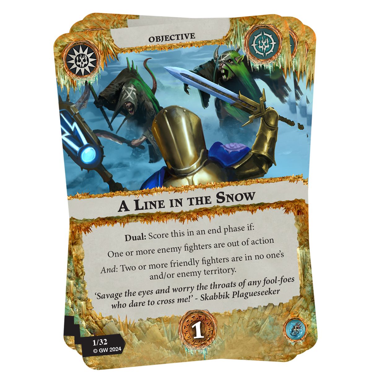 Age of Sigmar - WARHAMMER UNDERWORLDS: DEATHGORGE - RIMELOCKED RELICS RIVALS DECK