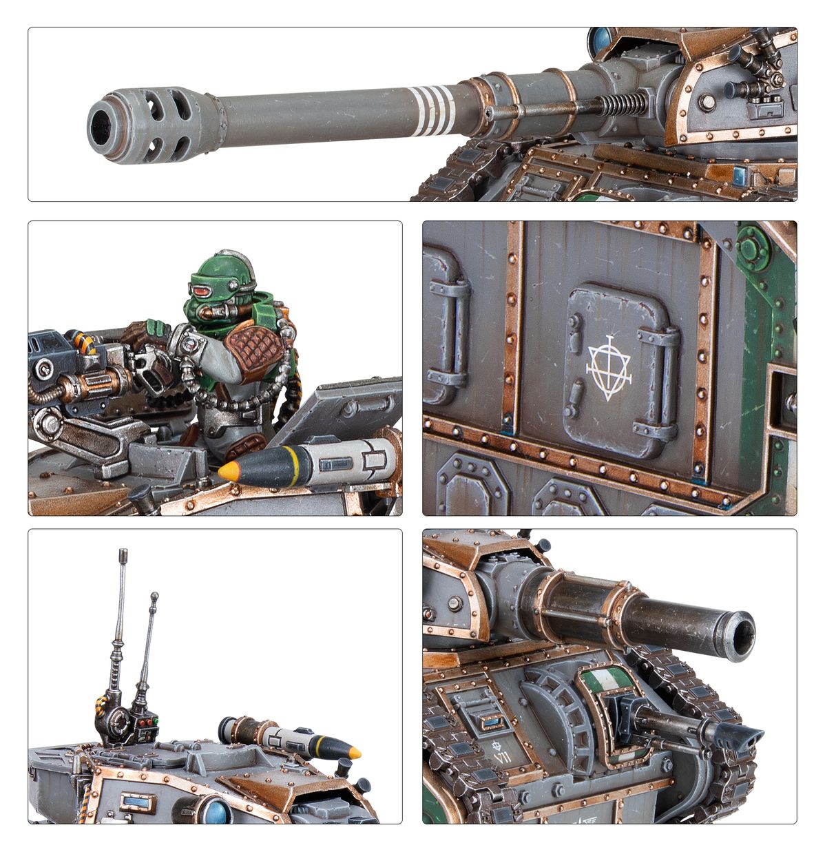 The Horus Heresy - SOLAR AUXILIA LEMAN RUSS STRIKE/COMMAND TANK