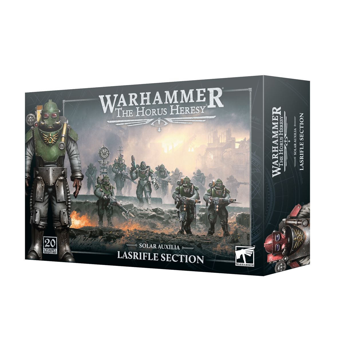 The Horus Heresy - SOLAR AUXILIA LASRIFLE SECTION