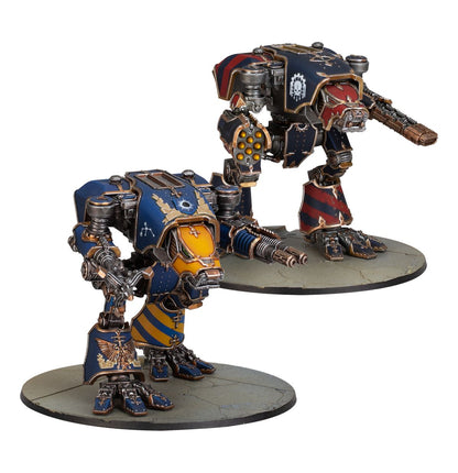 The Horus Heresy - LEGIONS IMPERIALIS: WARHOUND TITANS WITH URSUS CLAWS AND MELTA LANCES