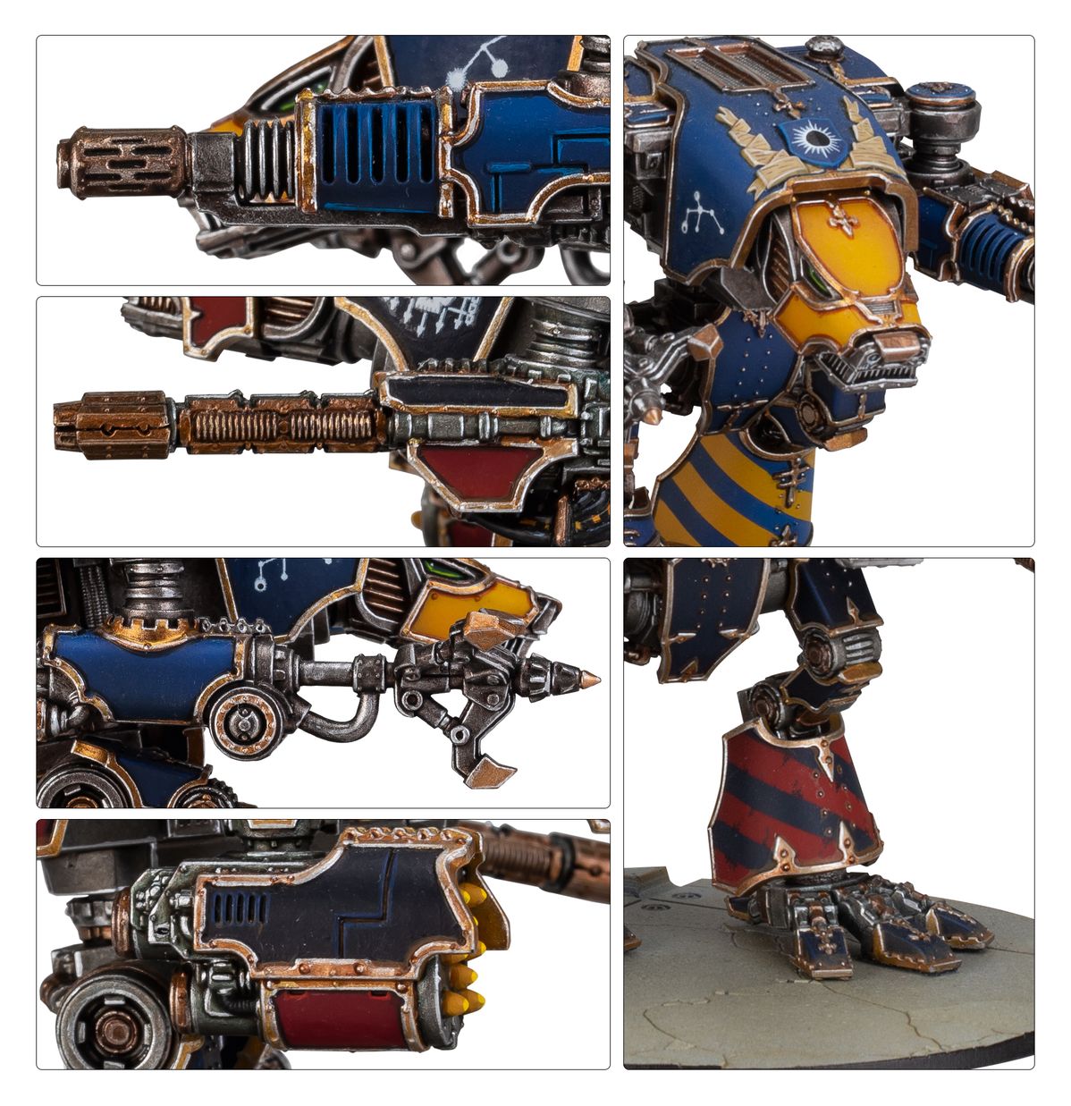 The Horus Heresy - LEGIONS IMPERIALIS: WARHOUND TITANS WITH URSUS CLAWS AND MELTA LANCES