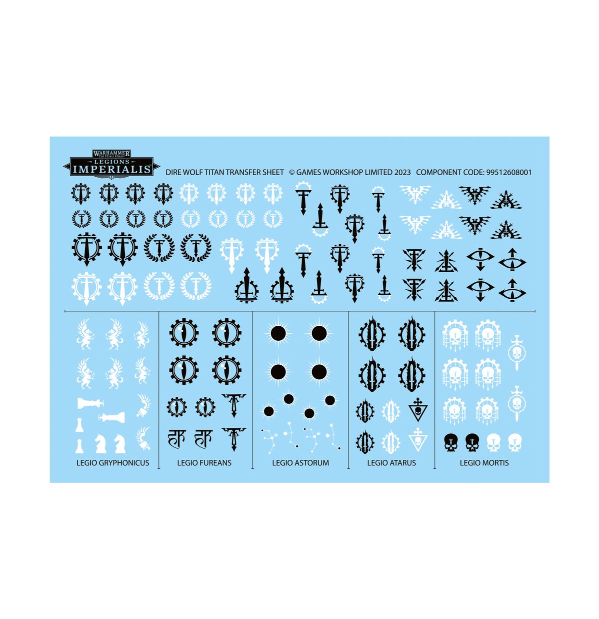 The Horus Heresy - LEGIONS IMPERIALIS: DIRE WOLF HEAVY SCOUT TITANS