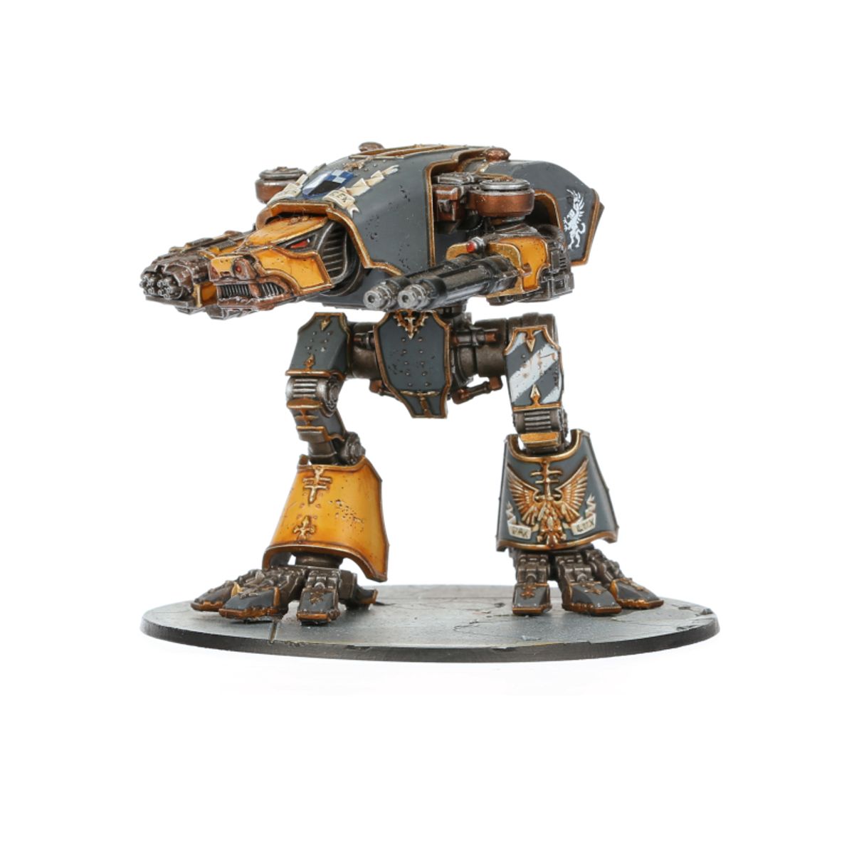 The Horus Heresy - LEGIONS IMPERIALIS: WARHOUND SCOUT TITANS WITH TURBO-LASER DESTRUCTORS AND VULCAN MEGA-BOLTERS