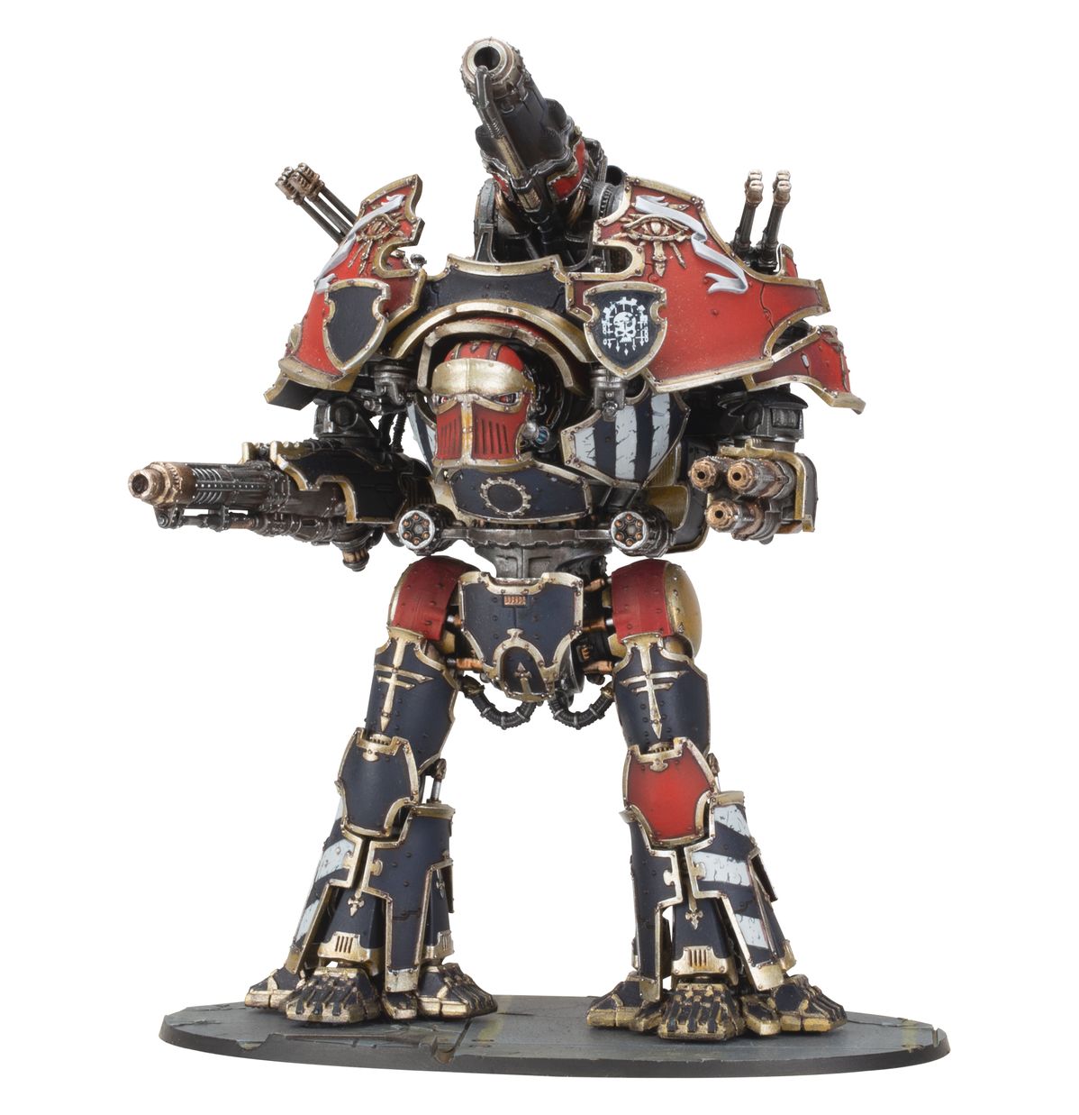 The Horus Heresy - LEGIONS IMPERIALIS: WARBRINGER NEMESIS TITAN WITH QUAKE CANNON, VOLCANO CANNON, AND LASER BLASTER