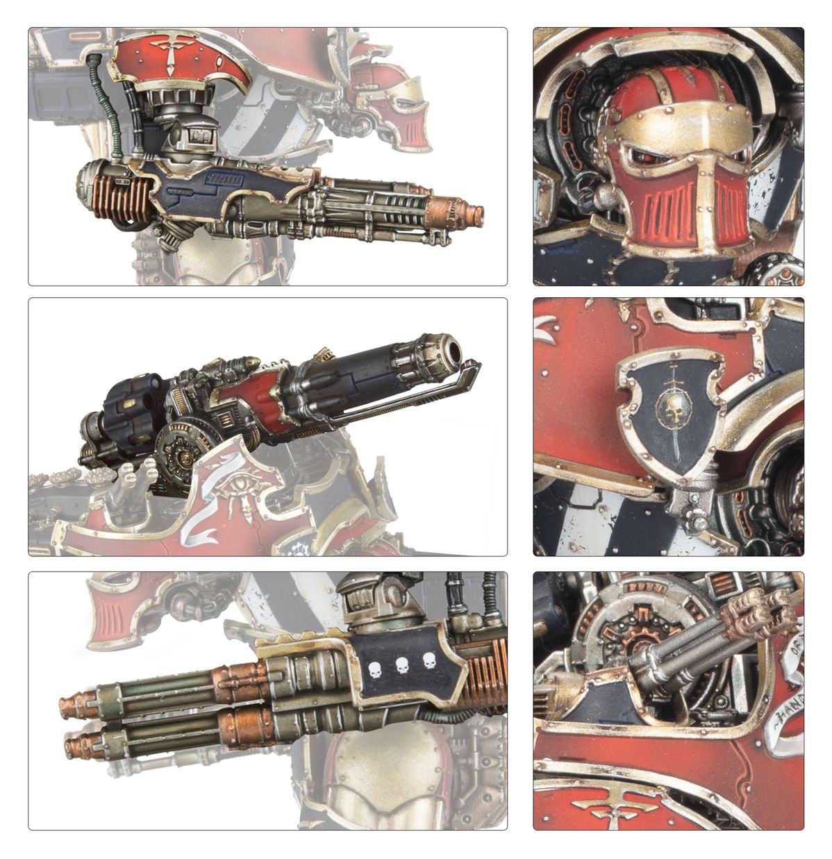 The Horus Heresy - LEGIONS IMPERIALIS: WARBRINGER NEMESIS TITAN WITH QUAKE CANNON, VOLCANO CANNON, AND LASER BLASTER