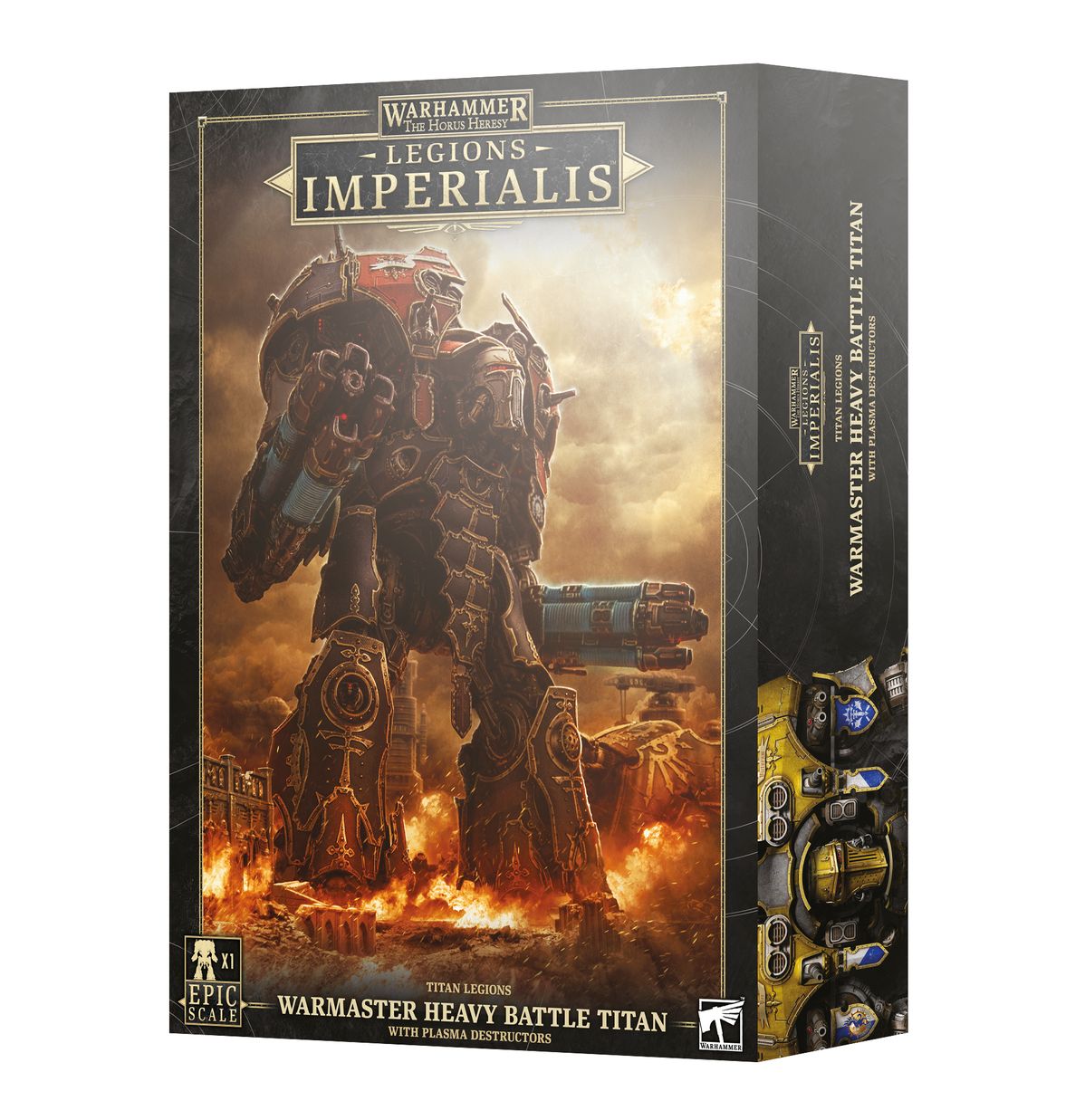 The Horus Heresy - LEGIONS IMPERIALIS: WARMASTER HEAVY BATTLE TITAN WITH PLASMA DESTRUCTORS