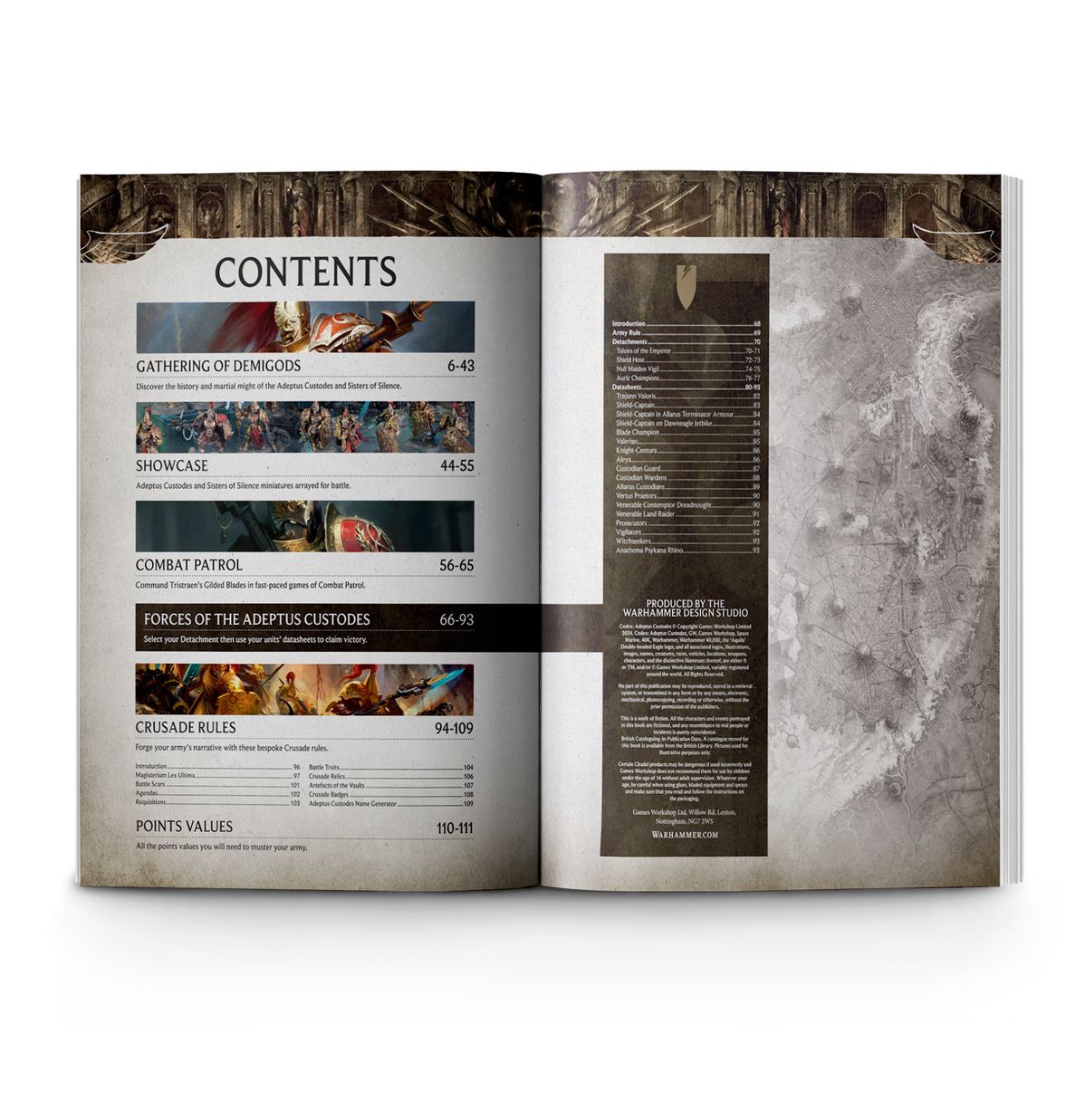 Warhammer 40K - CODEX: ADEPTUS CUSTODES