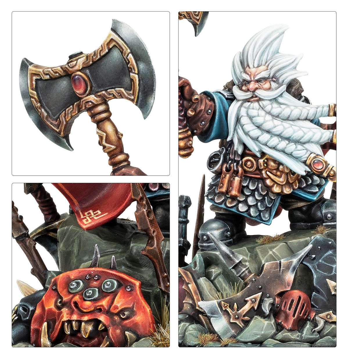 Age of Sigmar - GROMBRINDAL, THE WHITE DWARF