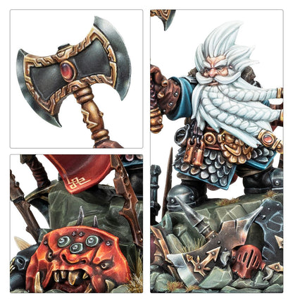Age of Sigmar - GROMBRINDAL, THE WHITE DWARF