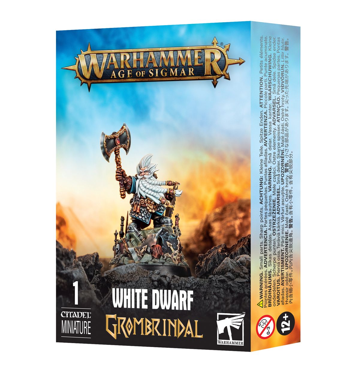 Age of Sigmar - GROMBRINDAL, THE WHITE DWARF