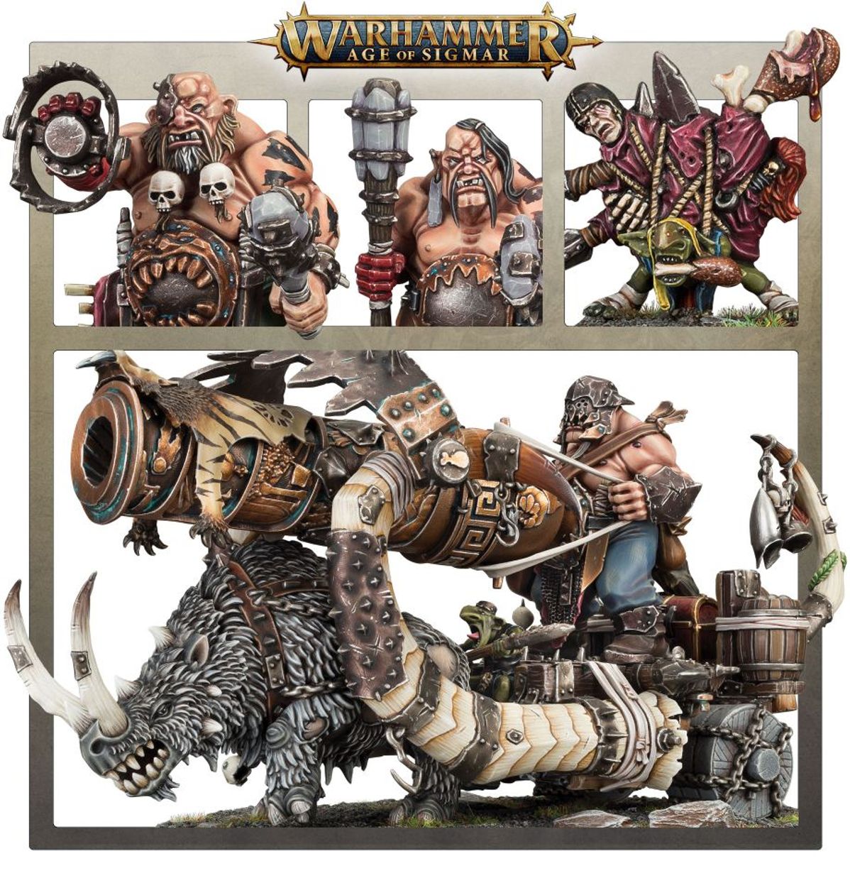 Age of Sigmar - SPEARHEAD: OGOR MAWTRIBES