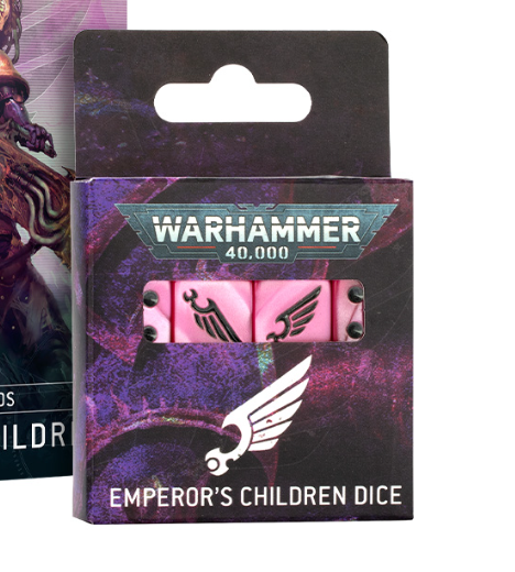 WARHAMMER 40000: EMPEROR'S CHILDREN DICE