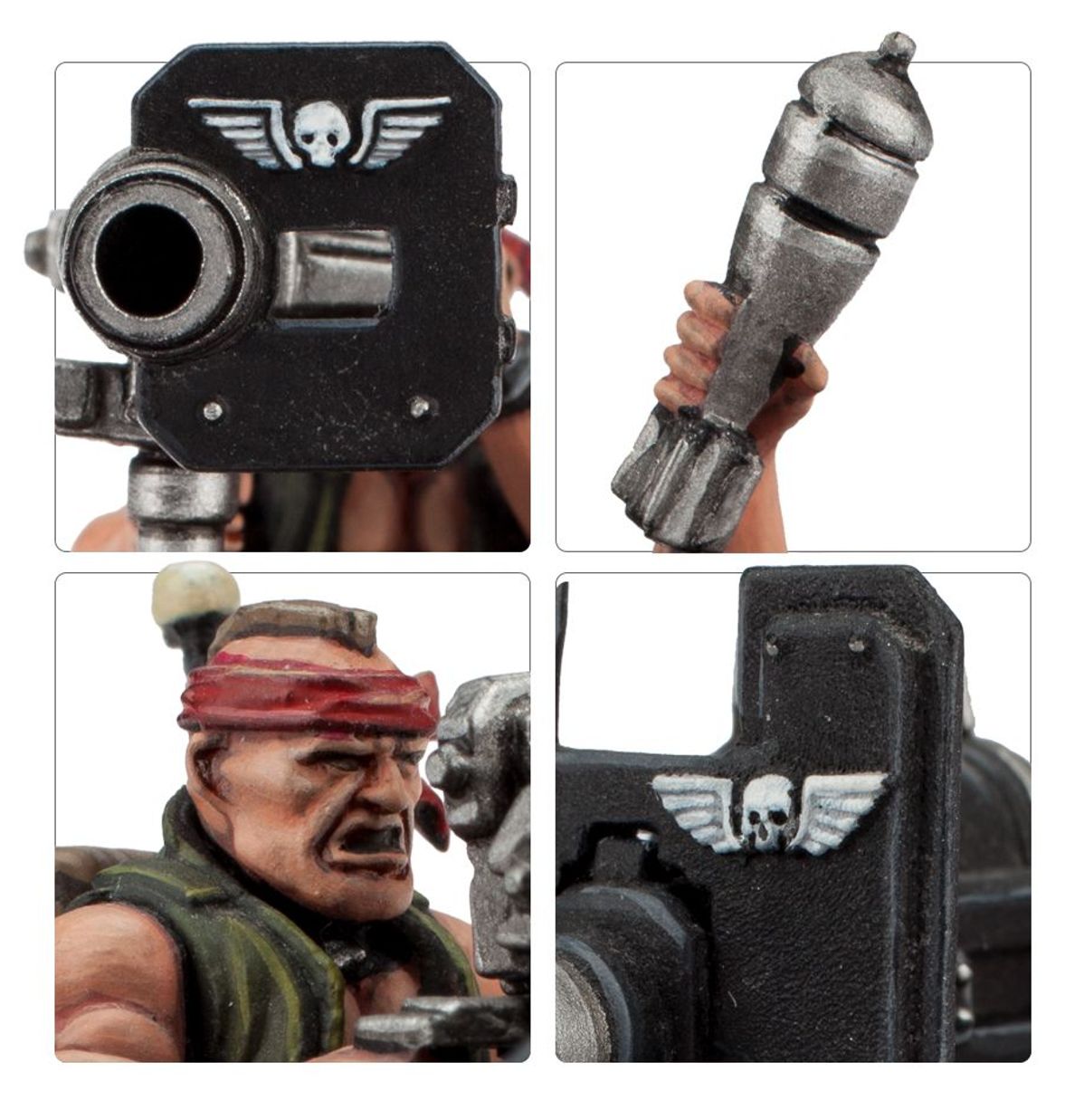 Warhammer 40K - CATACHAN HEAVY WEAPON SQUAD