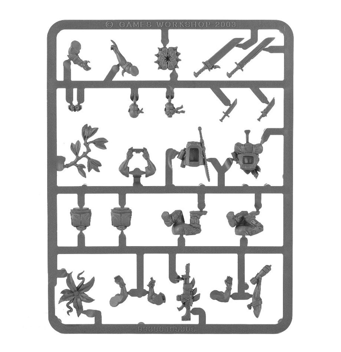 Warhammer 40K - CATACHAN HEAVY WEAPON SQUAD