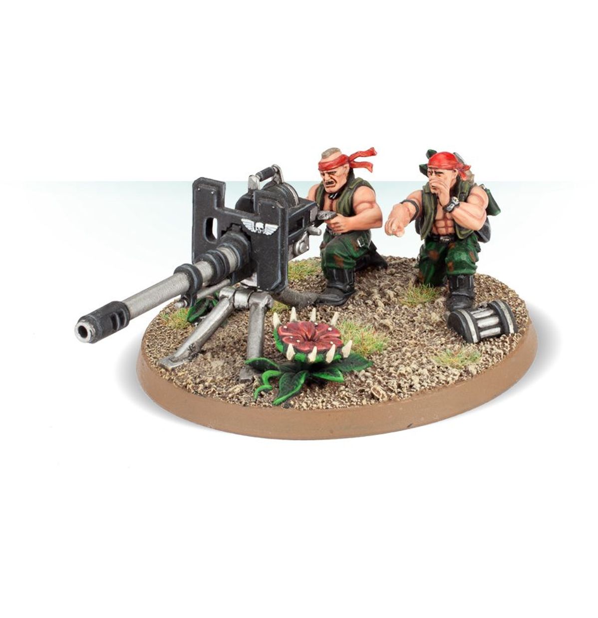 Warhammer 40K - CATACHAN HEAVY WEAPON SQUAD