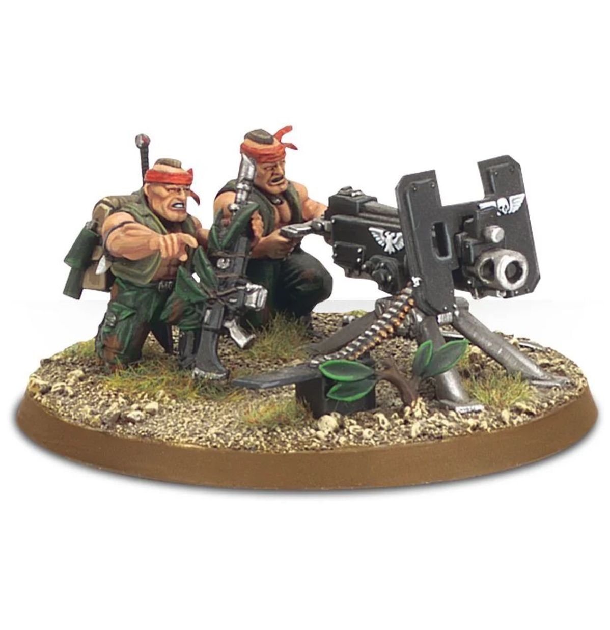 Warhammer 40K - CATACHAN HEAVY WEAPON SQUAD