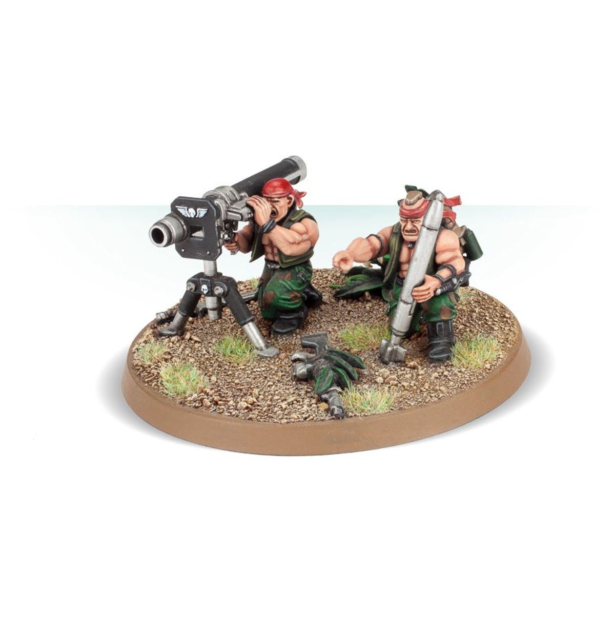 Warhammer 40K - CATACHAN HEAVY WEAPON SQUAD