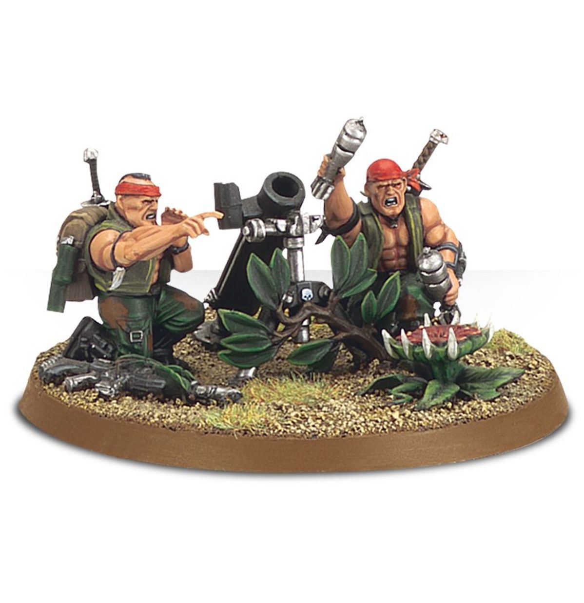 Warhammer 40K - CATACHAN HEAVY WEAPON SQUAD
