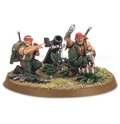 Warhammer 40K - CATACHAN HEAVY WEAPON SQUAD