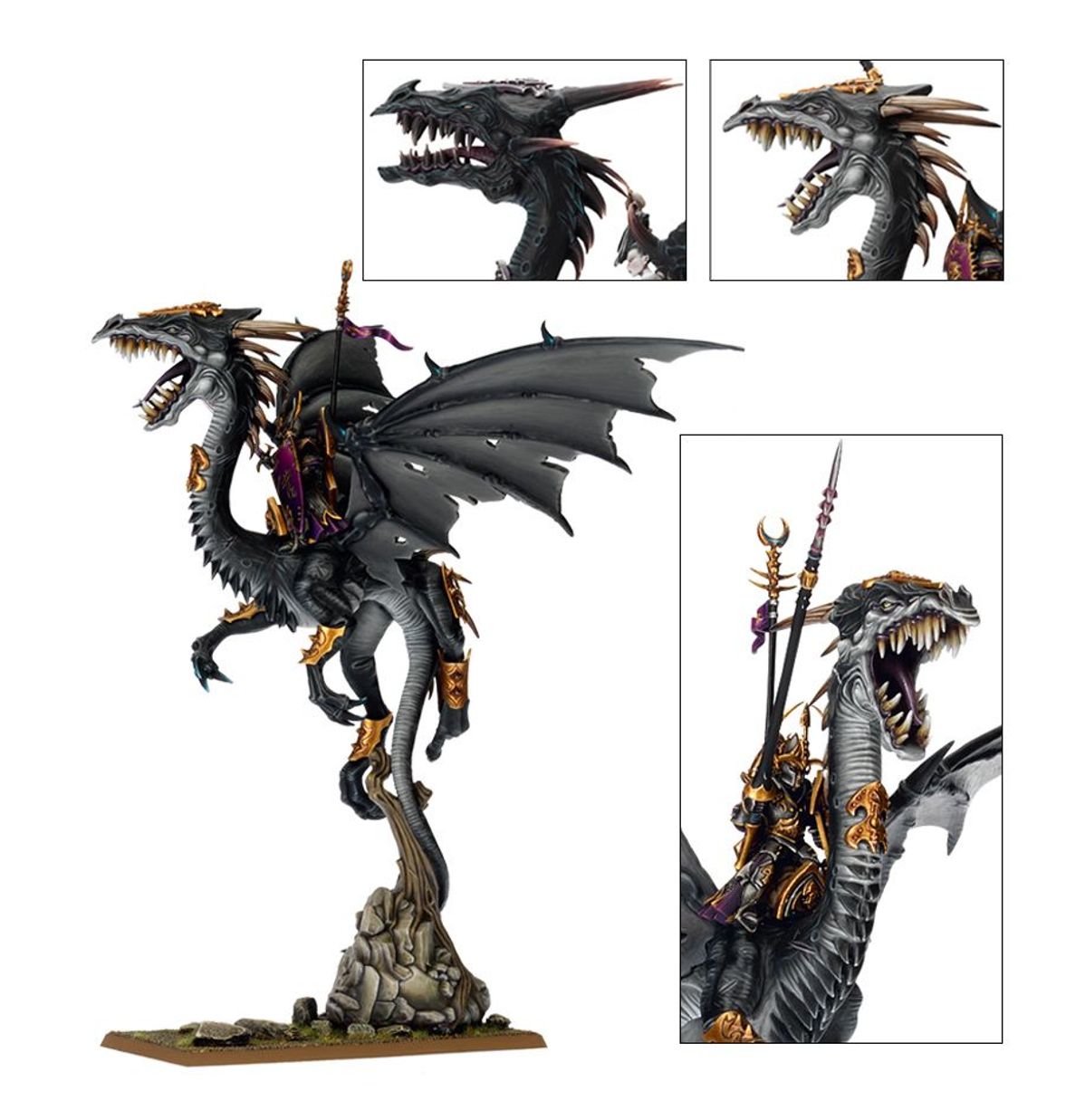 Age of Sigmar - DREADLORD ON BLACK DRAGON