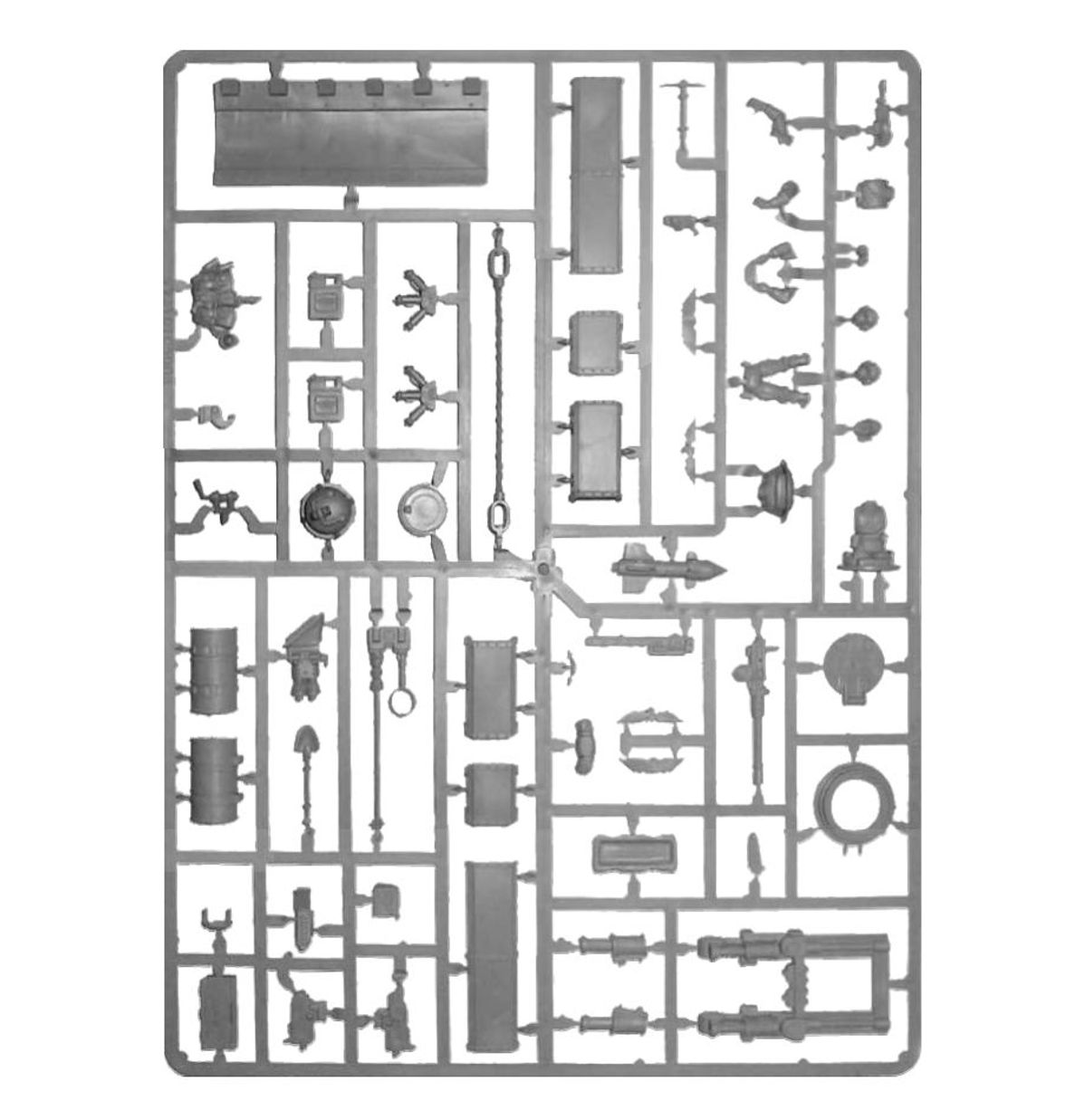 Warhammer 40K - ASTRA MILITARUM TANK ACCESSORIES