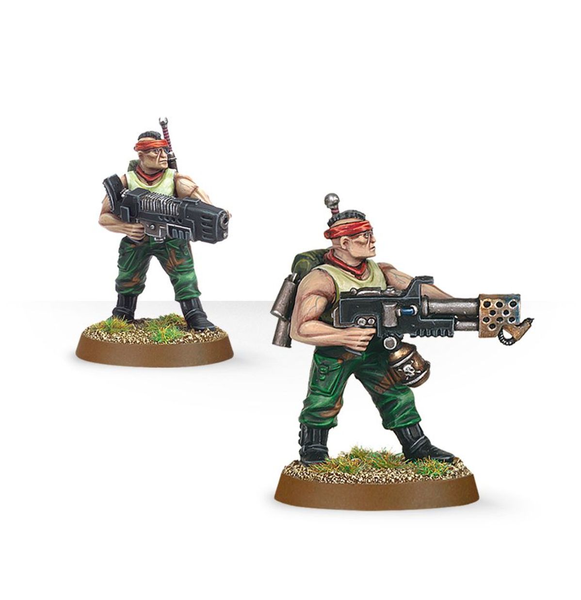 Warhammer 40K - CATACHAN COMMAND SQUAD