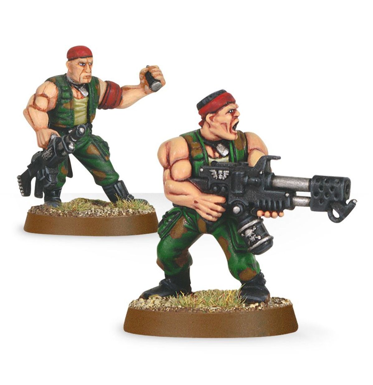 Warhammer 40K - CATACHAN JUNGLE FIGHTERS