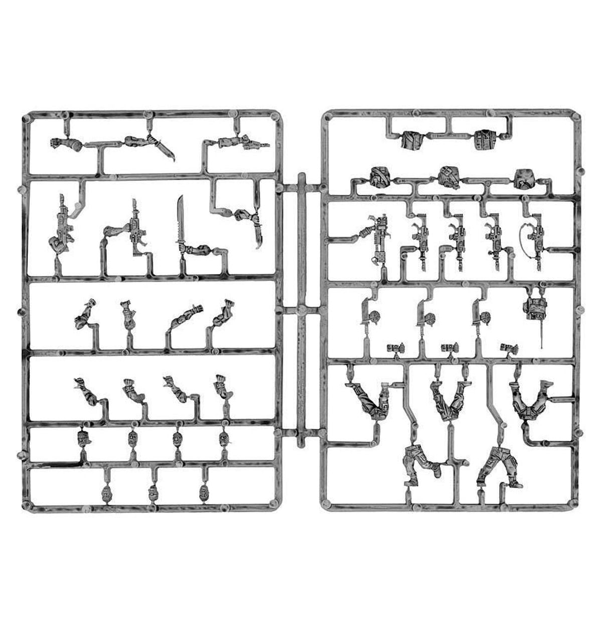 Warhammer 40K - CATACHAN JUNGLE FIGHTERS
