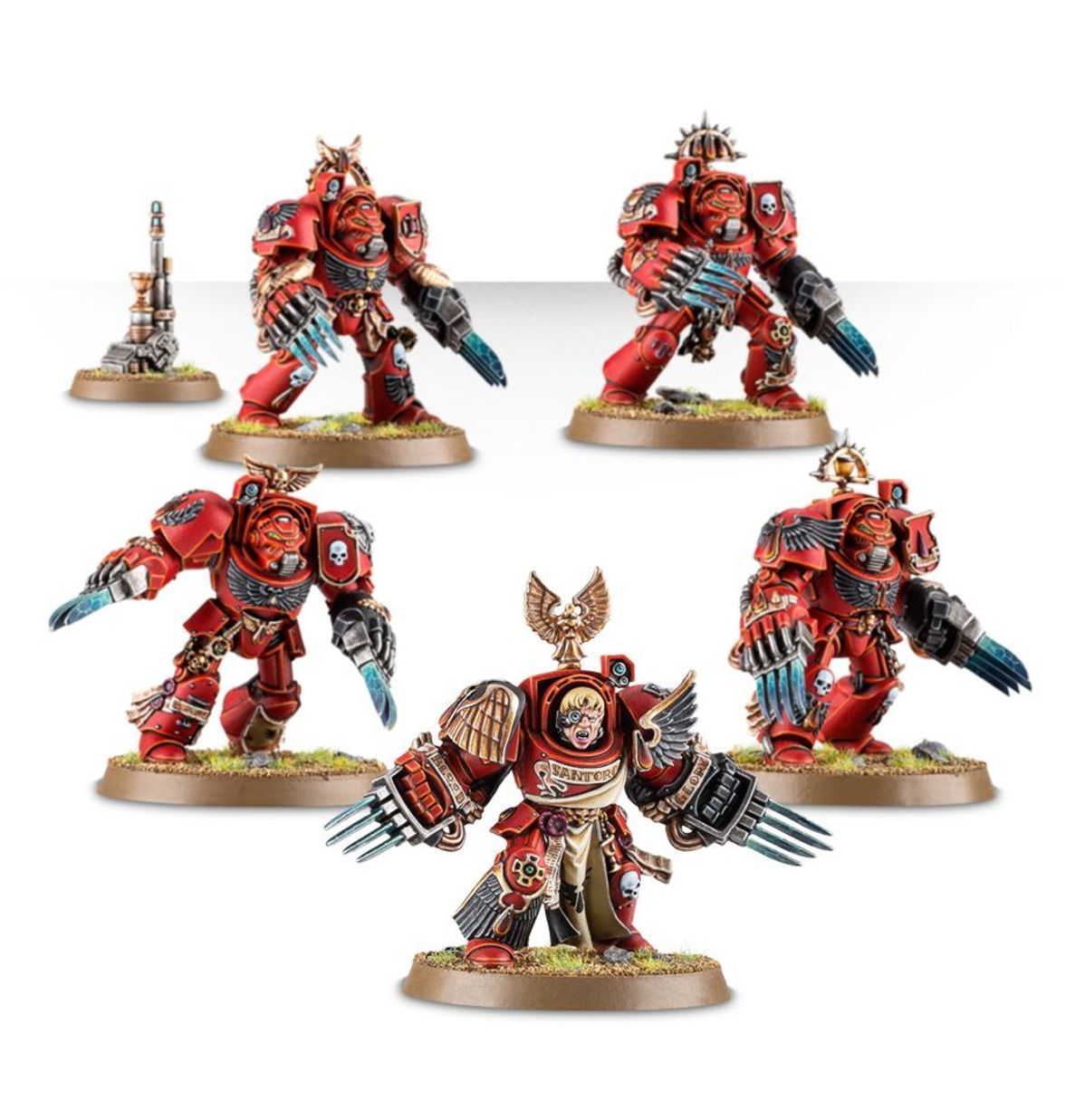 Warhammer 40K - BLOOD ANGELS TERMINATOR ASSAULT SQUAD