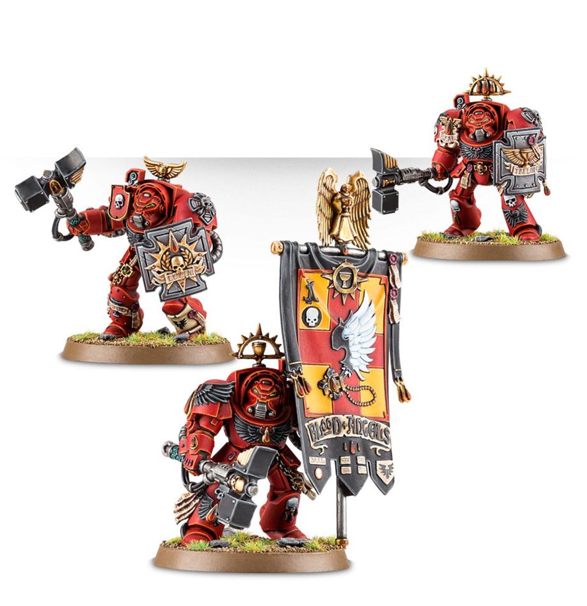 Warhammer 40K - BLOOD ANGELS TERMINATOR ASSAULT SQUAD