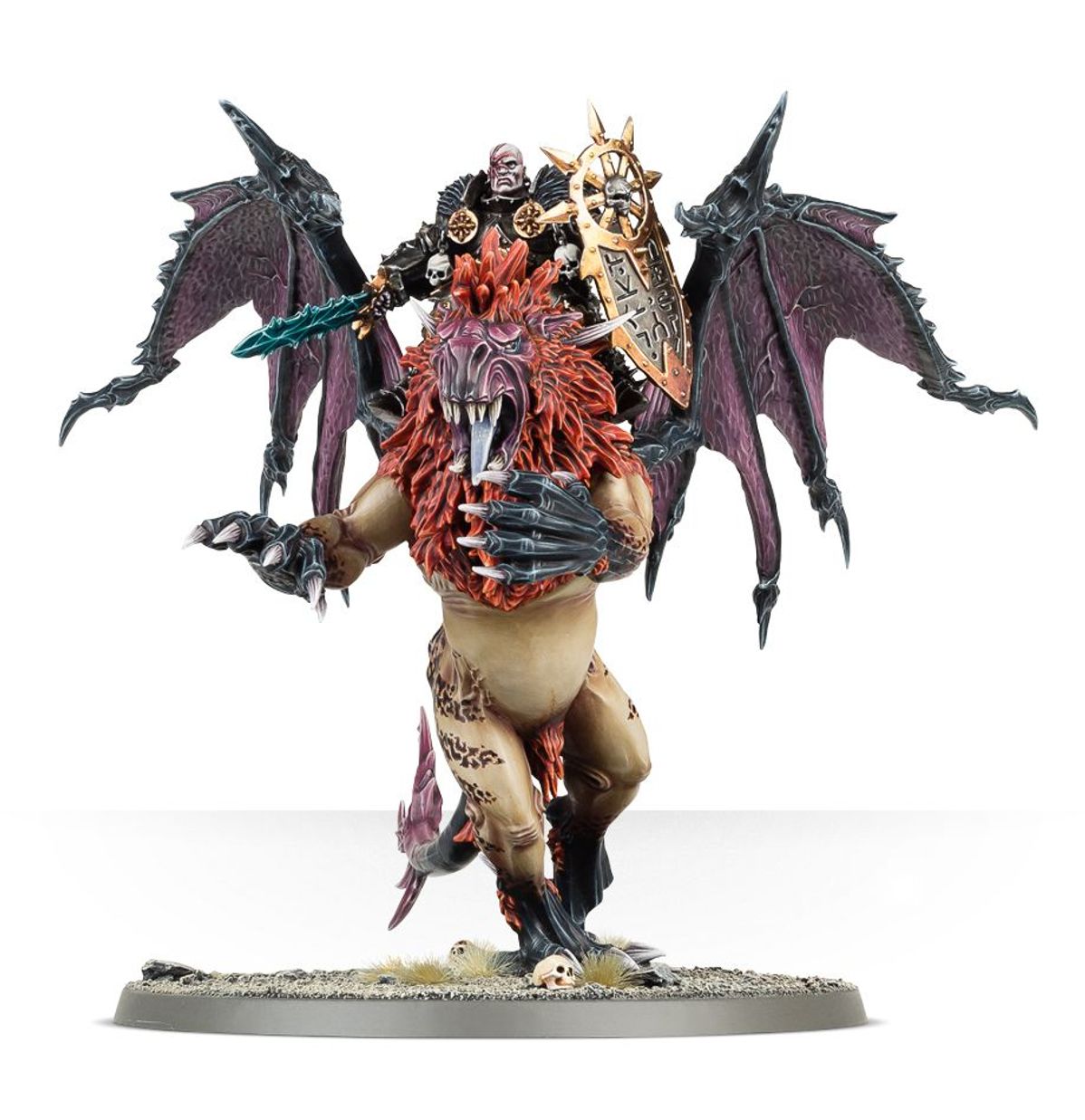 Age of Sigmar - CHAOS SORCERER LORD ON MANTICORE