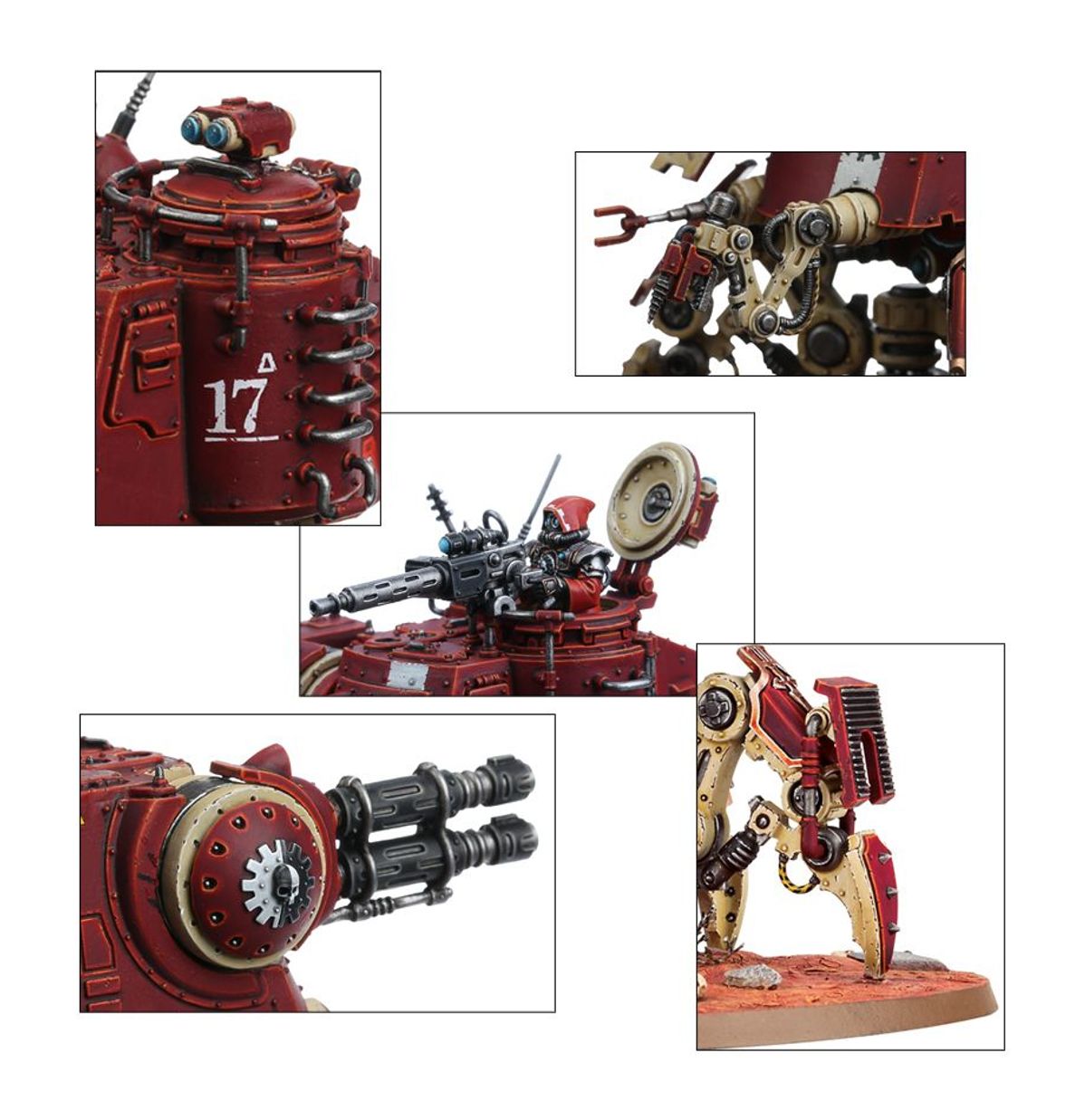 Warhammer 40K - ADEPTUS MECHANICUS ONAGER DUNECRAWLER