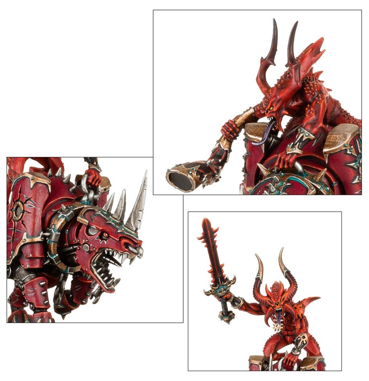 Age of Sigmar - DAEMONS OF KHORNE BLOODCRUSHERS