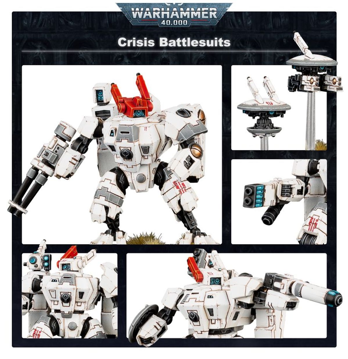 Warhammer 40K - XV8 CRISIS BATTLESUIT TEAM
