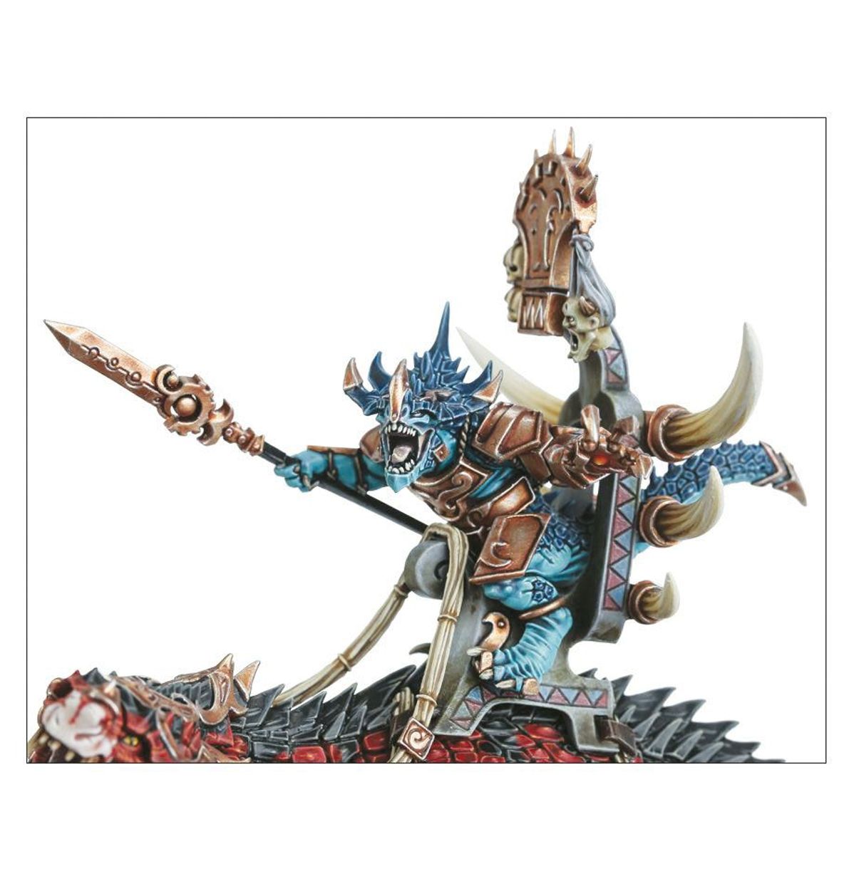 Age of Sigmar - SAURUS OLDBLOOD ON CARNOSAUR