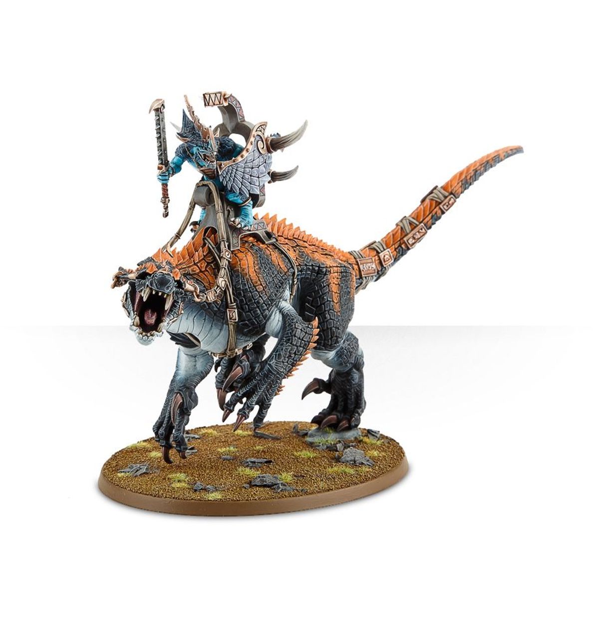 Age of Sigmar - SAURUS SCAR-VETERAN ON CARNOSAUR