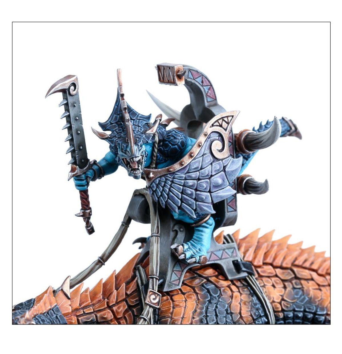 Age of Sigmar - SAURUS SCAR-VETERAN ON CARNOSAUR