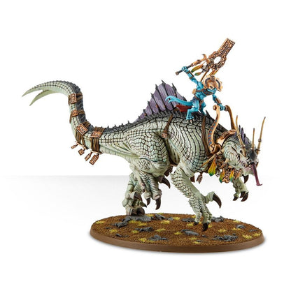 Age of Sigmar - SKINK ORACLE ON TROGLODON