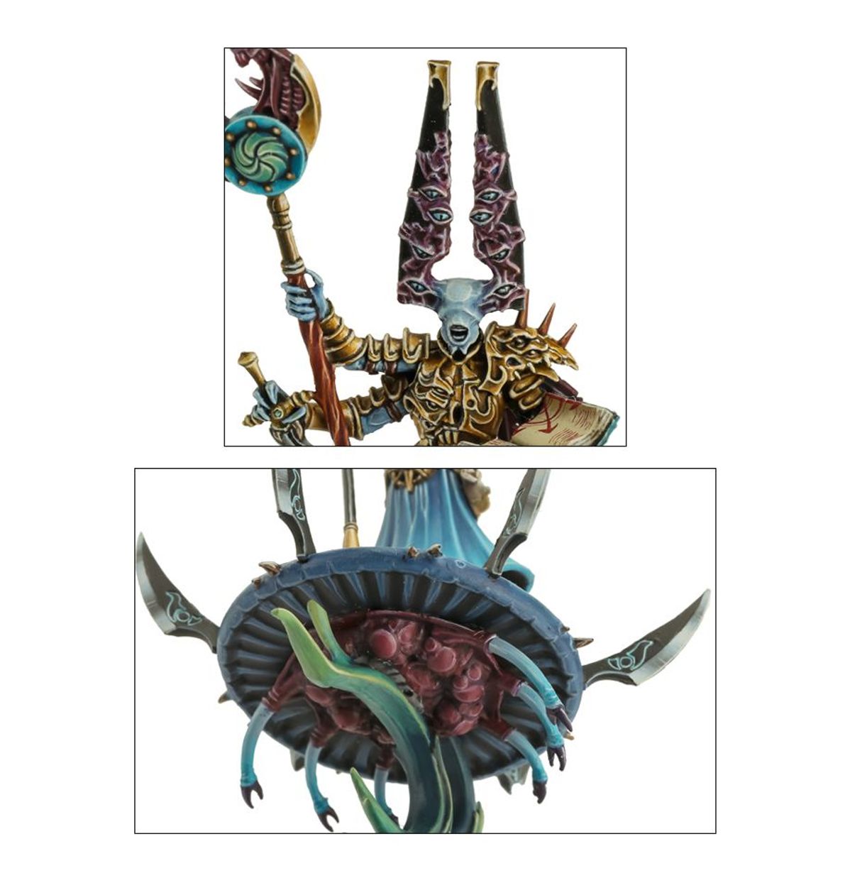 Age of Sigmar - GAUNT SUMMONER ON DISC OF TZEENTCH