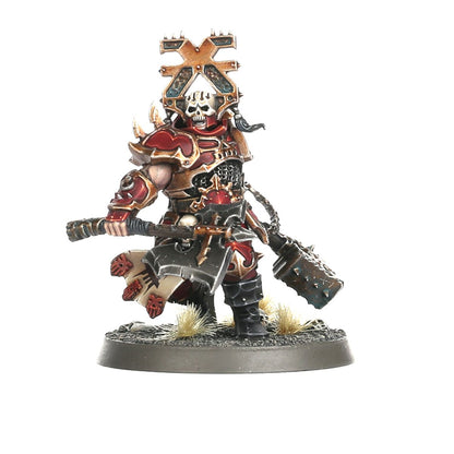 Age of Sigmar - ASPIRING DEATHBRINGER WITH GOREAXE AND SKULLHAMMER