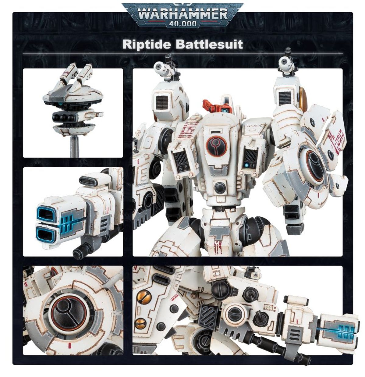 Warhammer 40K - XV104 RIPTIDE BATTLESUIT