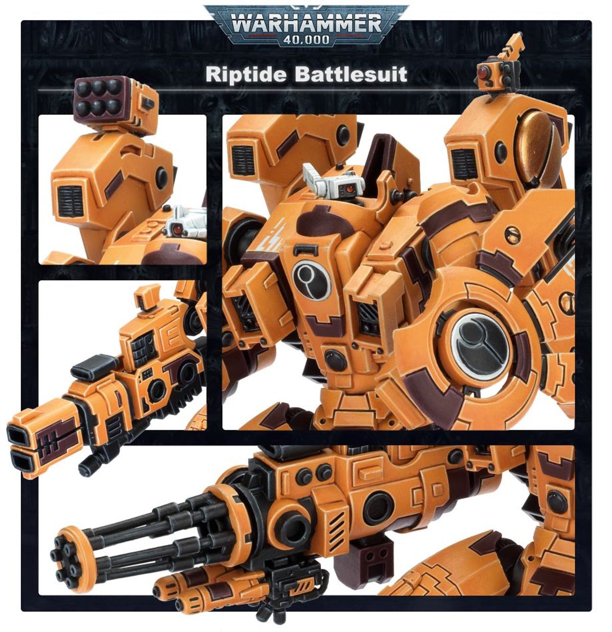 Warhammer 40K - XV104 RIPTIDE BATTLESUIT