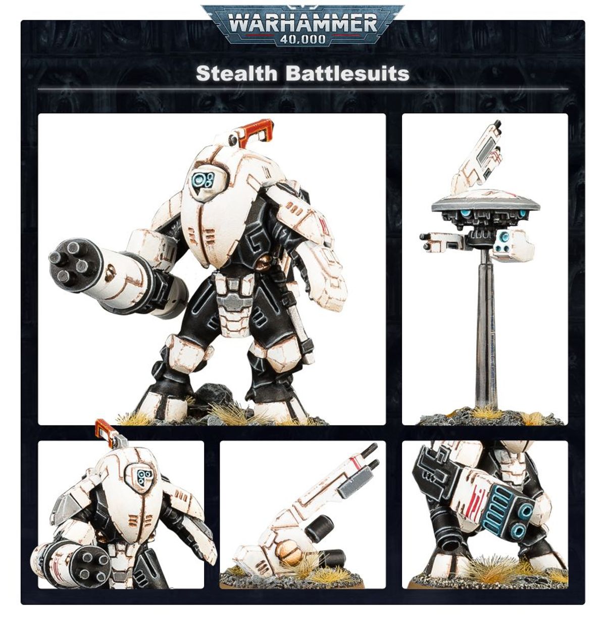 Warhammer 40K - XV25 STEALTH BATTLESUITS