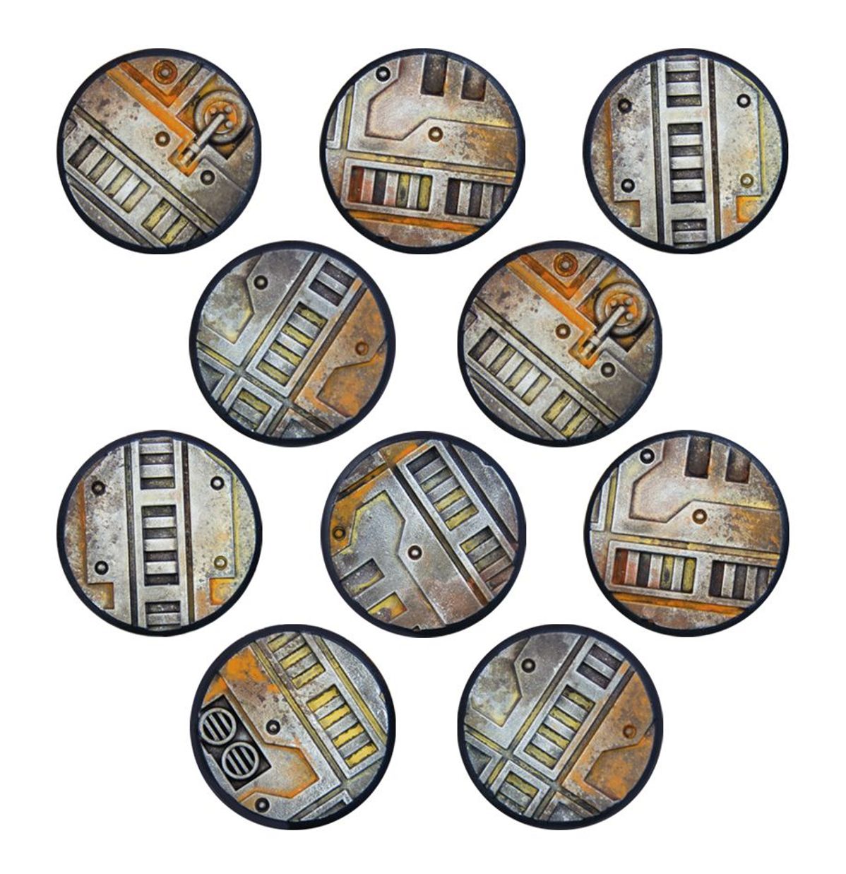 Warhammer 40K - NECROMUNDA 25MM BASES