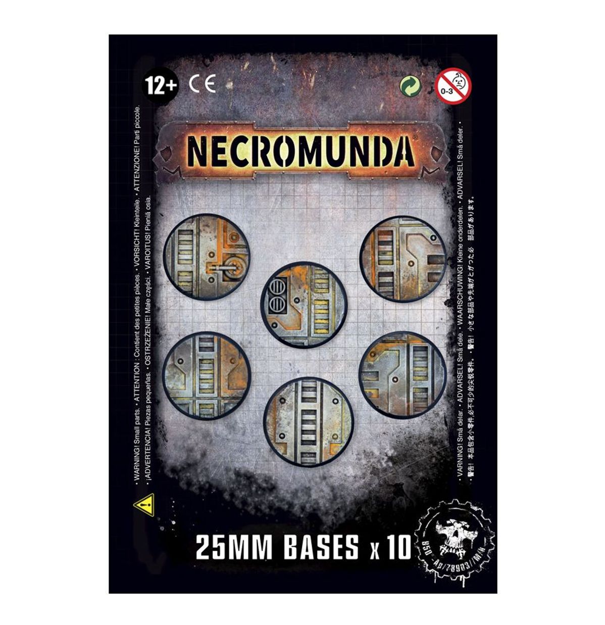 Warhammer 40K - NECROMUNDA 25MM BASES