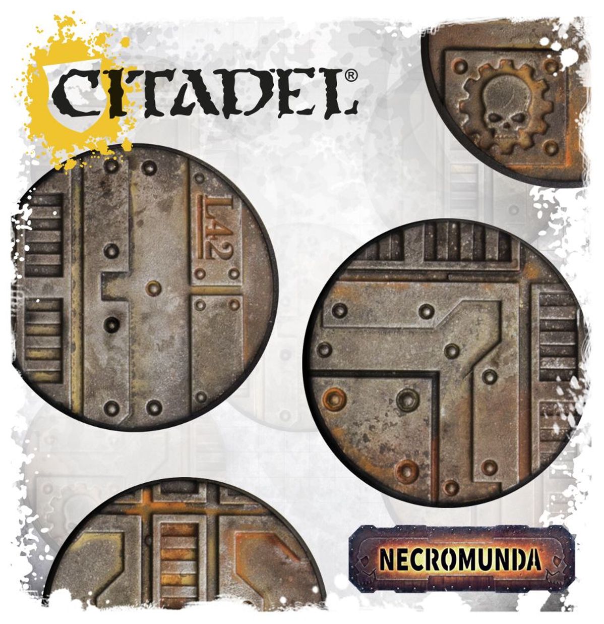 Warhammer 40K - NECROMUNDA 32MM BASES